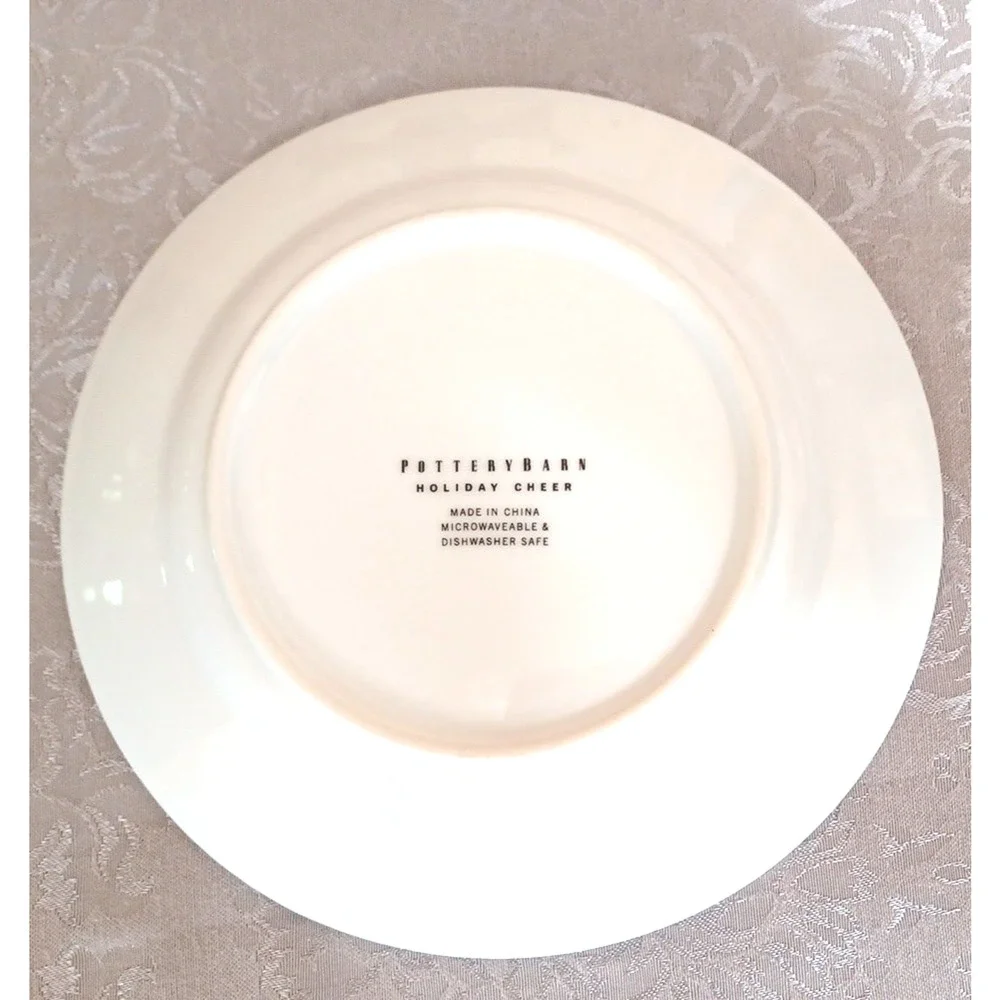 Pottery Barn Let It Snow Christmas Holiday Cheer 8